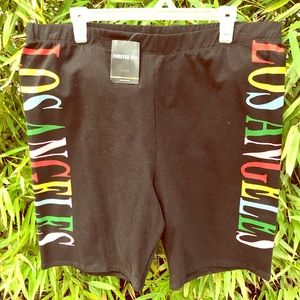 Forever21 biker shorts